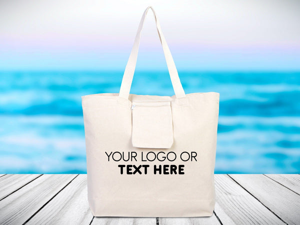 Large Size Canvas Tote Bags, 18"W x 16"H x 4"L Personalized Bag, Cotton Organic Bags,Shopping Bags - Pamusan.com