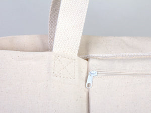 Large Size Canvas Tote Bags, 18"W x 16"H x 4"L Personalized Bag, Cotton Organic Bags,Shopping Bags - Pamusan.com