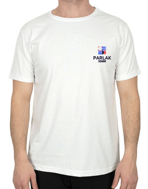 Basic T-shirt White - Print