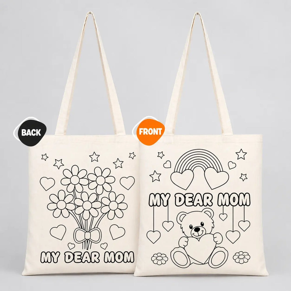 Mother's Day Painting Set 2 - 25 Months Flowers Painting Bag 14"x16" / 4 Months 12's Pencil - Pamusan.com