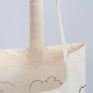 My Dear Mom Paintable Tote Bag Set – 5 Natural Cotton Totes 35×40 cm (14×16 in) Customizable - Pamusan.com