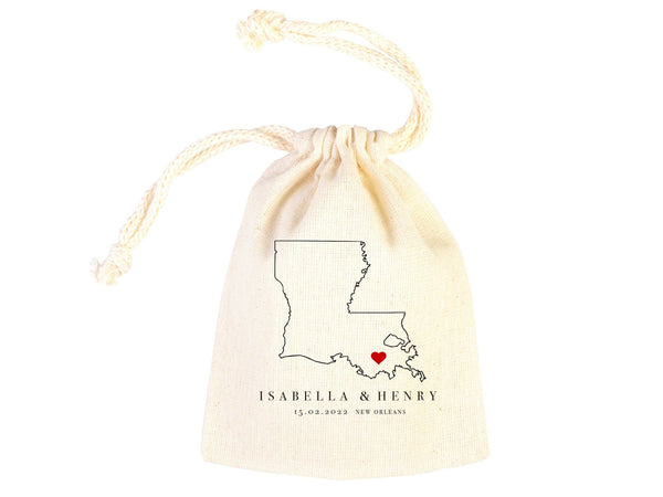 New Orleans Wedding Recover Kit Bags - New Orleans Bachelorette Party Tote