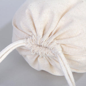 New Year Coloring Cotton Pouch – Paintable Drawstring Gift Bag - Pamusan.com