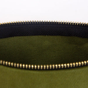 New Year Green Clutch Bag 8" × 6" (20 × 15 cm) – Festive Holiday Printed Design for Gifting - Pamusan.com