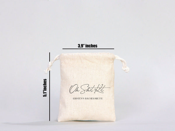 Oh Shit Kit, Bachelorette Party, Survival Kits, Hangover Kits, Custom Handmade oh shit kit Pouch Bag, Organic Pouches - Pamusan.com