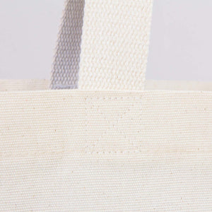 Blank Canvas Tote Bags – 16"W x 14"H x 5"L Reusable Cotton Tote
