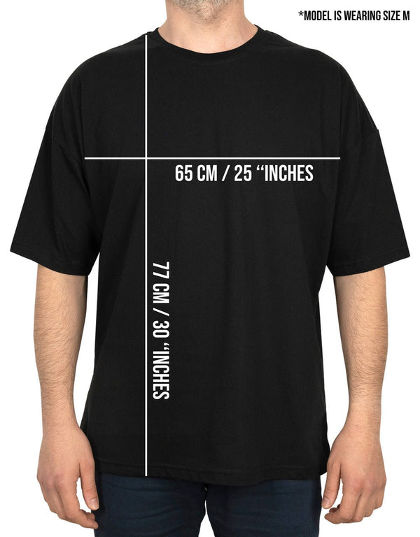 Oversized Bicycle Collar Non - printing T-Shirt Black - Pamusan.com