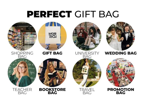 Oversized Cotton Canvas Tote Bag – Mint Green Handles, Durable & Reusable - Pamusan.com