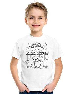 Paintable T-Shirt - My Dear Mother 2 - Pamusan.com