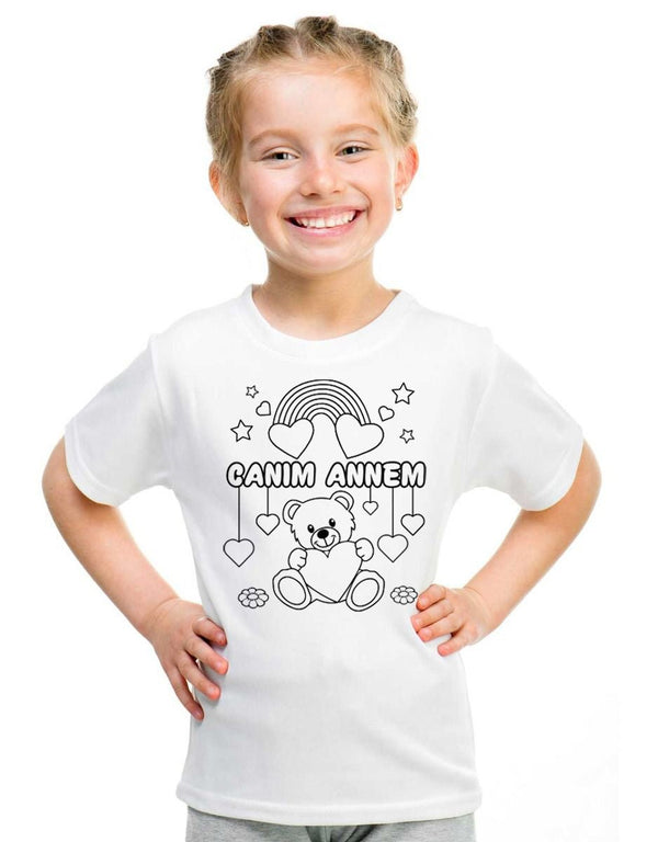 Paintable T-Shirt - My Dear Mother 2 - Pamusan.com