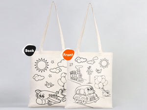 Painting Coloring Bag, NO PENCIL In This Package, 14"W x 16"H (35.5 cm x 40 cm) - Pamusan.com