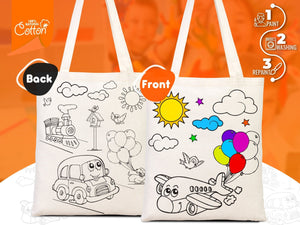 Painting Coloring Bag, NO PENCIL In This Package, 14"W x 16"H (35.5 cm x 40 cm) - Pamusan.com