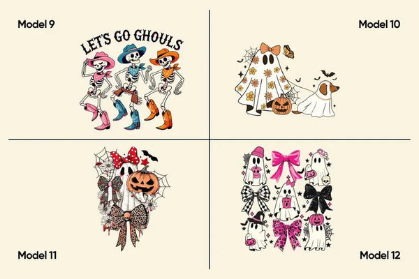 Personalised Halloween Tote Bags – Custom Trick or Treat Bags with 12 Spooky Designs - Pamusan.com