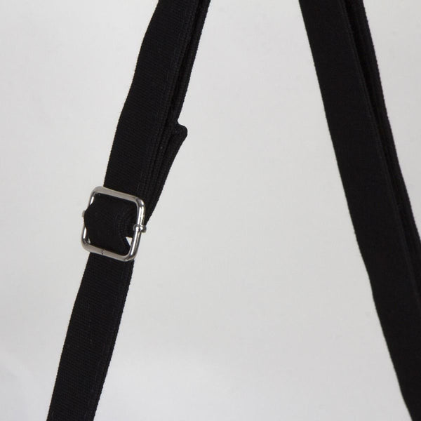 Personalized Black Canvas Messenger Bag - Pamusan.com