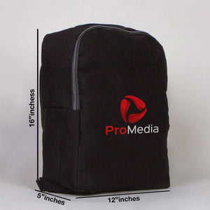 Personalized Black VIP Canvas Backpack - Pamusan.com