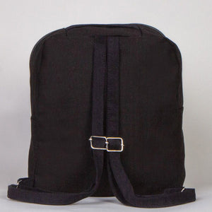 Personalized Black VIP Canvas Backpack - Pamusan.com