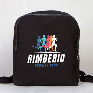 Personalized Black VIP Canvas Backpack - Pamusan.com