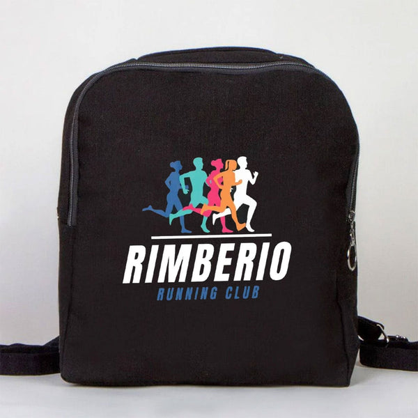 Personalized Black VIP Canvas Backpack - Pamusan.com