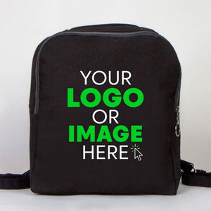 Personalized Black VIP Canvas Backpack - Pamusan.com