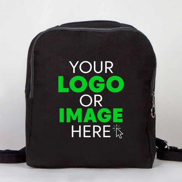 Personalized Black VIP Canvas Backpack - Pamusan.com
