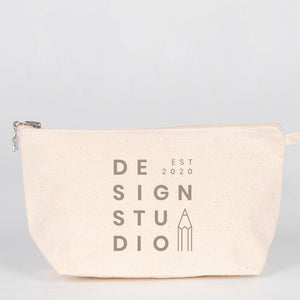 Personalized Canvas Clutch - 12" x 7" x 3" - Pamusan.com