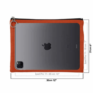 Personalized Ceramic Cotton Clutch Pouch – 12" × 8" (30 × 21 cm) – 10 oz Fabric - Pamusan.com