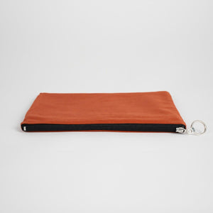Personalized Ceramic Cotton Clutch Pouch – 12" × 8" (30 × 21 cm) – 10 oz Fabric - Pamusan.com