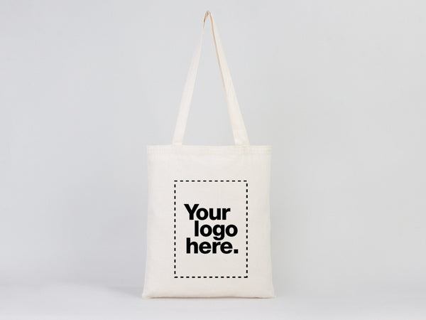 Personalized Cotton Tote Bags – 14"x16" Custom Printed Reusable Totes - Pamusan.com