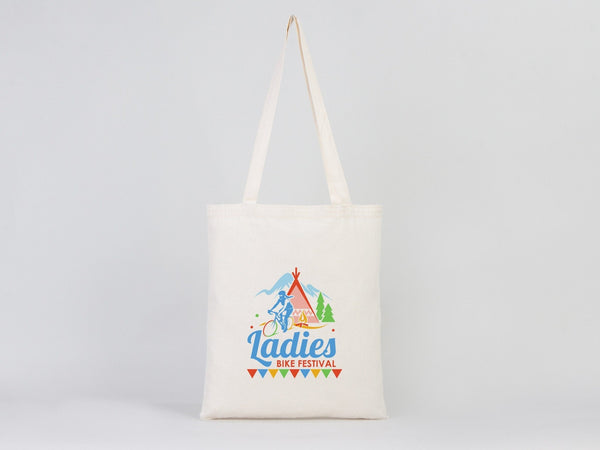 Personalized Cotton Tote Bags – 14"x16" Custom Printed Reusable Totes - Pamusan.com