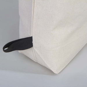 Personalized Foldable Cotton Shopping Tote Bag – 19" × 16" × 4" – 4 oz - Pamusan.com