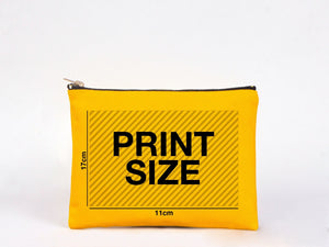 Personalized Makeup Clutch Bag – Bridesmaid Gift – Custom 8"x6" Clutch Bags - Pamusan.com