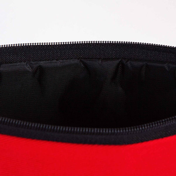 Personalized Red Cotton Clutch Pouch – 12" × 8" (30 × 21 cm) – 10 oz Fabric - Pamusan.com