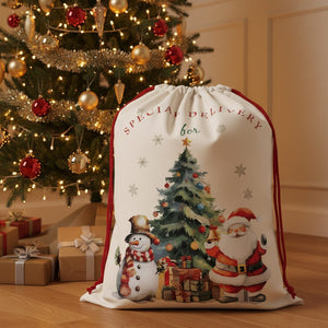 Personalized Santa Sack – 24" x 35" (60 x 90 cm) Large Christmas & New Year Gift Bag - Pamusan.com