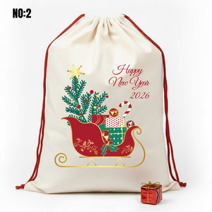 Personalized Santa Sack – 24" x 35" (60 x 90 cm) Large Christmas & New Year Gift Bag - Pamusan.com