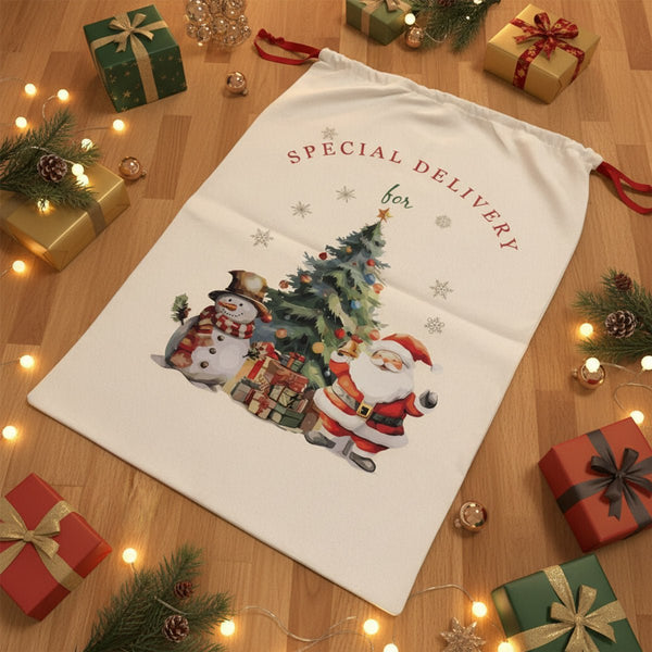 Personalized Santa Sack – 24" x 35" (60 x 90 cm) Large Christmas & New Year Gift Bag - Pamusan.com