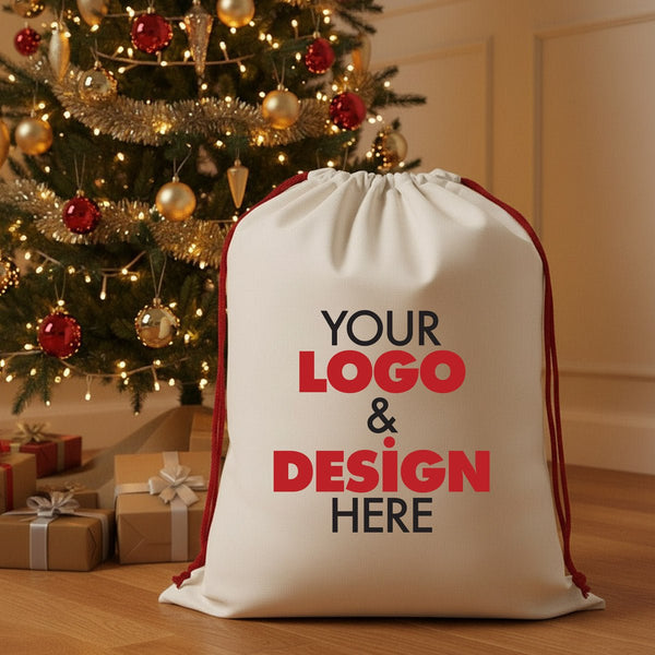 Personalized Santa Sack – 24" x 35" (60 x 90 cm) Large Christmas & New Year Gift Bag - Pamusan.com