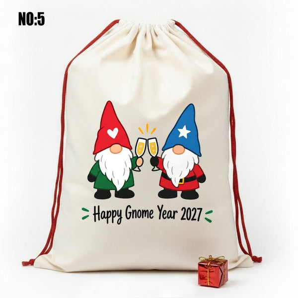 Personalized Santa Sack – 24" x 35" (60 x 90 cm) Large Christmas & New Year Gift Bag - Pamusan.com