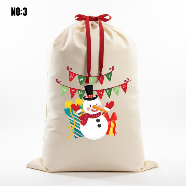 Personalized Santa Sack – 24" x 35" (60 x 90 cm) Large Christmas & New Year Gift Bag - Pamusan.com