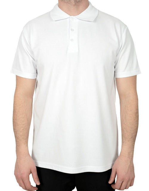 Polo Collar T-Shirt White - Pamusan.com