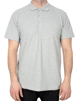 Wholesale Polo Collar T-Shirt Gray Color