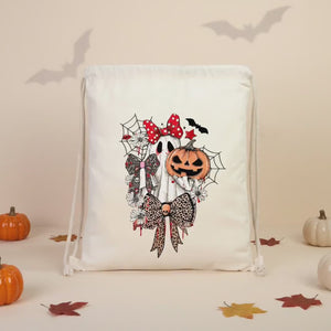 Happy Halloween Drawstring Gift Bags – Reusable Bags