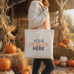 Personalised Halloween Tote Bags – Custom Trick or Treat Bags with 12 Spooky Designs