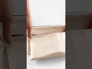 Custom Makeup Bag - 8"W x 6"H (21 cm x 15 cm  Cosmetic Makeup Bag - Bridesmaid Cosmetic Bag  - Zippered Cosmetic Bags