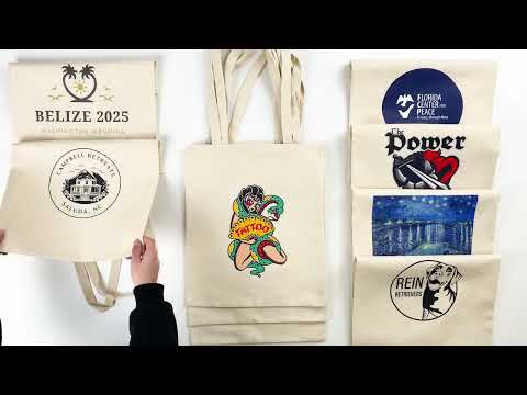 Custom Tote Bags – Add Your Logo or Photo
