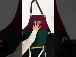 Chef Apron - Personalized Kitchen Apron for Women or Men - Custom Name Chef Apron - Logo Print Options