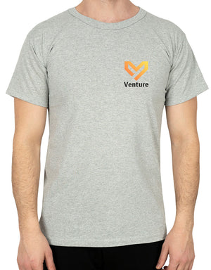 Print Promotional T-shirt Gray Color - Pamusan.com