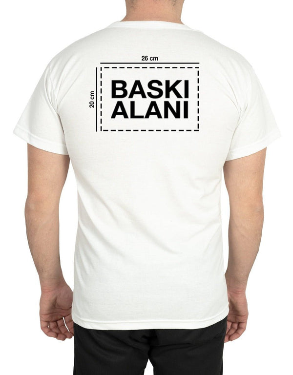 Print Promotional T-shirt White Color - Pamusan.com