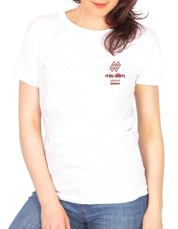 Print Promotional T-shirt White Color - Pamusan.com