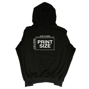 Printed Hoodie Sweatshirt - 3 Thread, No Charcoal - Pamusan.com