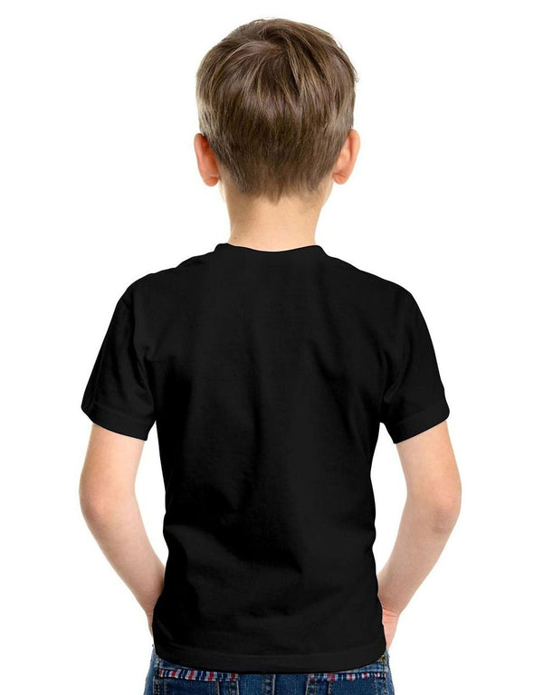 Printed Promotional Children's T-Shirt - Black - Pamusan.com